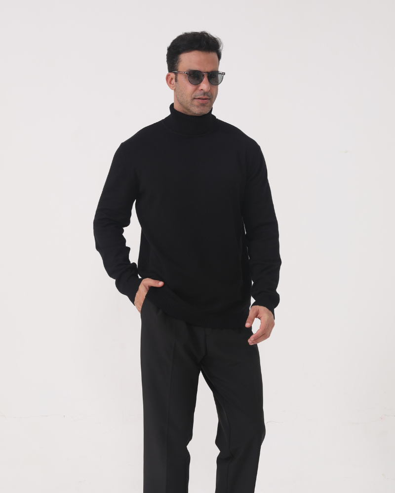 Gstaad Merino Turtleneck Wool Sweater