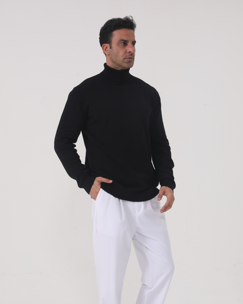 Gstaad Merino Turtleneck Wool Sweater