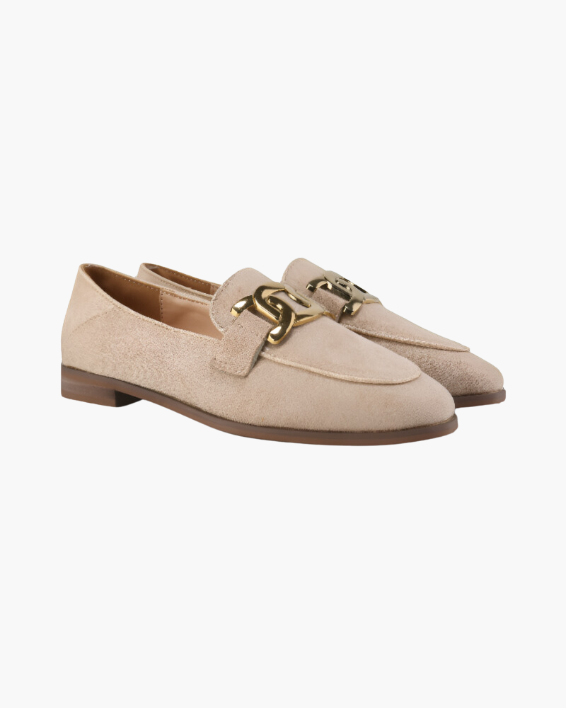 moccasin Suede Duchess