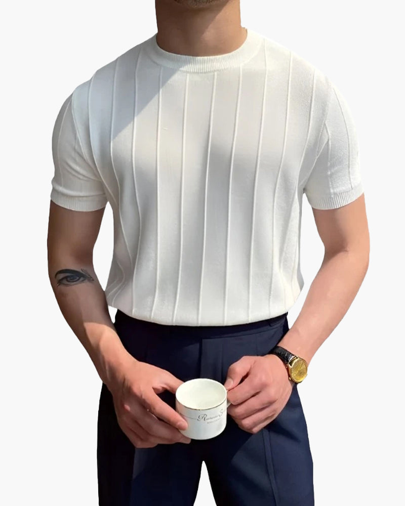 Cannes Ribbed T-Shirt