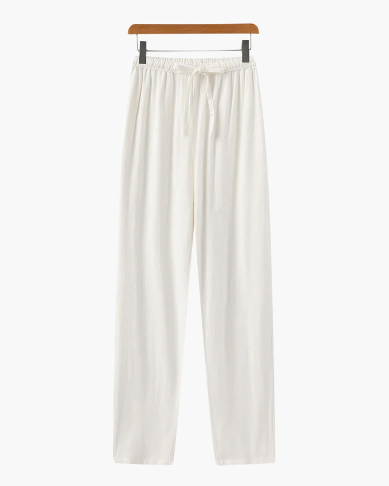 Marrakech Linen Trousers (Slim Fit)